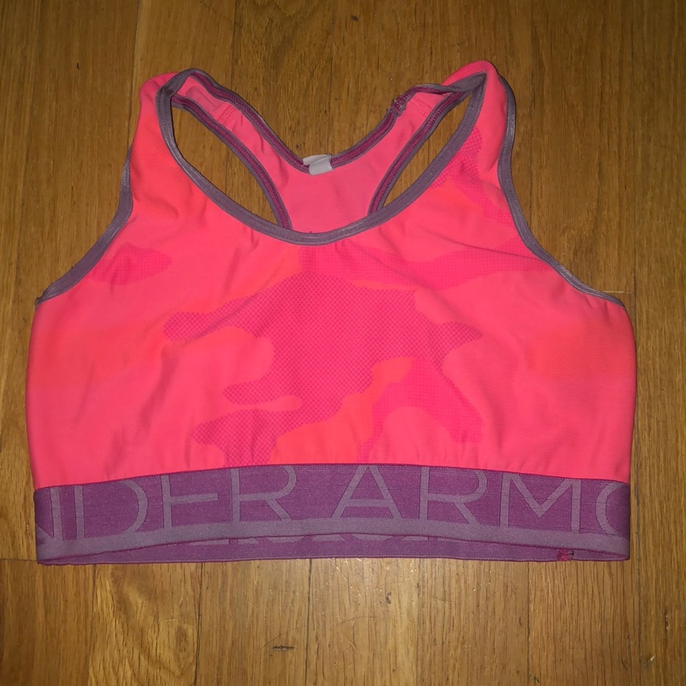 Camo Under Armour Sports Bra